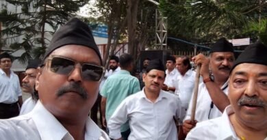 विजय दशमी पर केशव पुरम में राष्ट्रीय स्वयंसेवक संघ द्वारा भव्य आयोजन, पथ-संचलन से झलकता उत्साह
