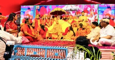 विश्व शांति का महाकुंभ: कनाना में 1008 कुण्डीय श्री ललिता महायज्ञ की भव्य पूर्णाहुति; दिल्ली से जादूगर डॉ. के.सी. पांडेय और आचार्या महिमा अग्रवाल सम्मानित