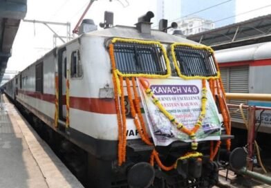 ट्रेन की रफ्तार पर अब ‘कवच’ की नजर! 607.7 किमी रेल ट्रैक होगा सुरक्षित, ₹252 करोड़ की मंजूरी”