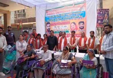 सेवा संकल्प अभियान के तहत शाहदरा में दिव्यांगजनों और वरिष्ठ नागरिकों को मिले निःशुल्क सहायक उपकरण
